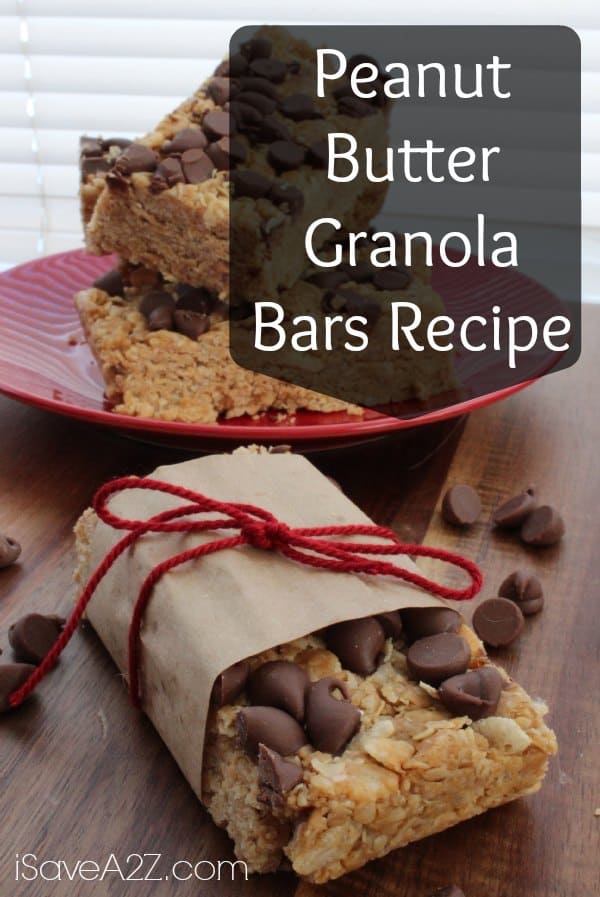 Peanut Butter Granola Bars Recipe