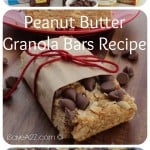 Peanut Butter Granola Bars Recipe