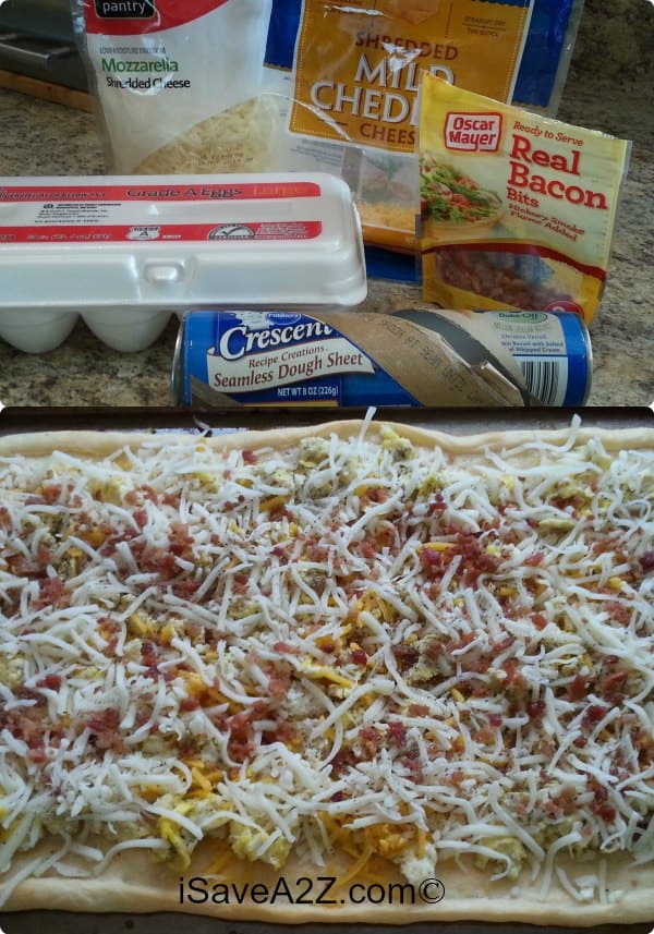 Easy Breakfast Pizza