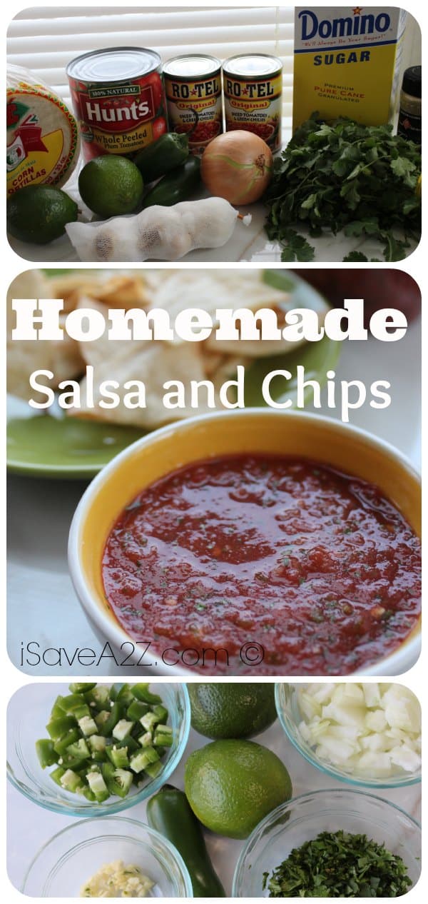 Homemade Salsa and Chips