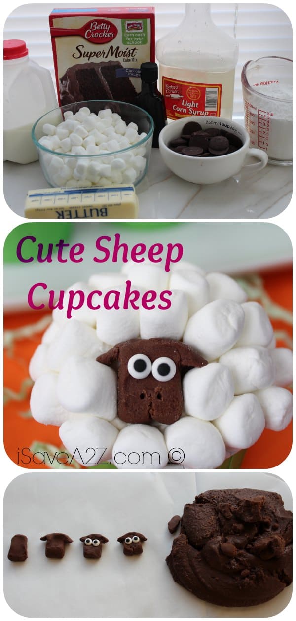Sheep Cupcakes Recipe