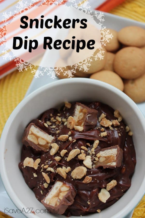 Snickers Dip Recipe