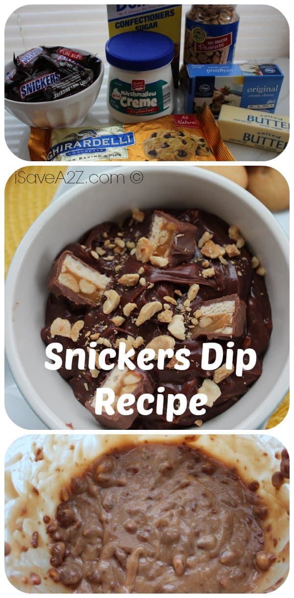 Snickers Dip Recipe