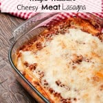 Weight Watchers Lasagna With Meat Sauce