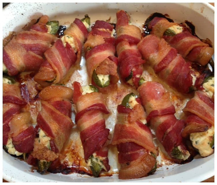 Cooked Jalapeno poppers #SpreadTheFlavor