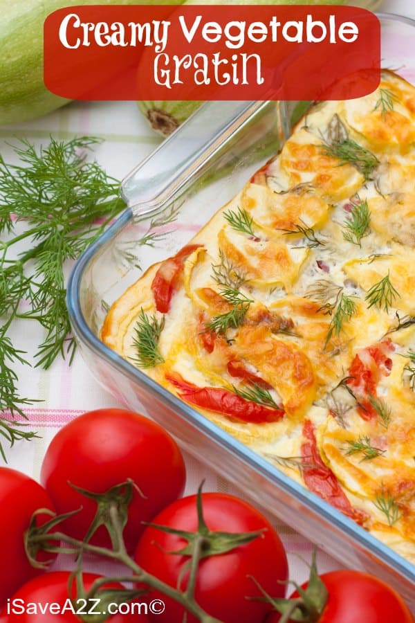 Creamy Vegetable Gratin Recipe