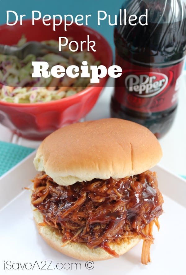 Dr Pepper Pulled Pork