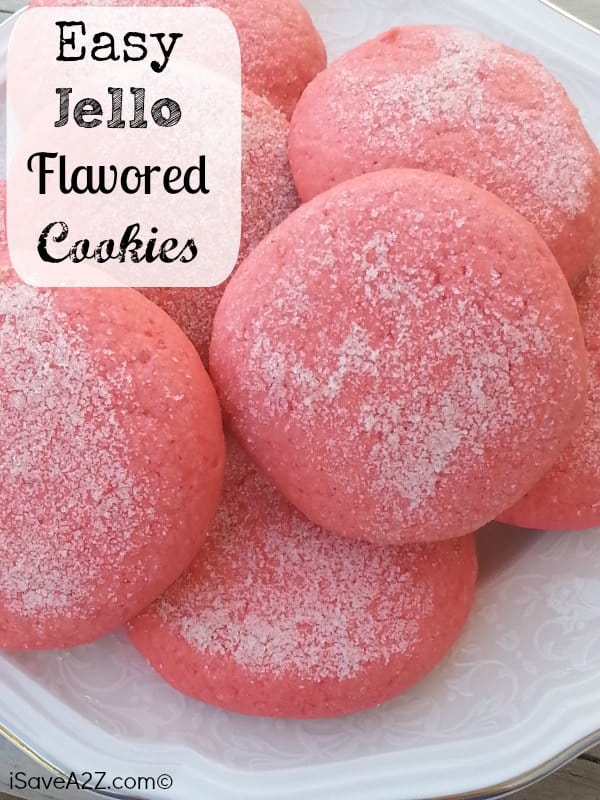 Easy Jello Flavored Cookies