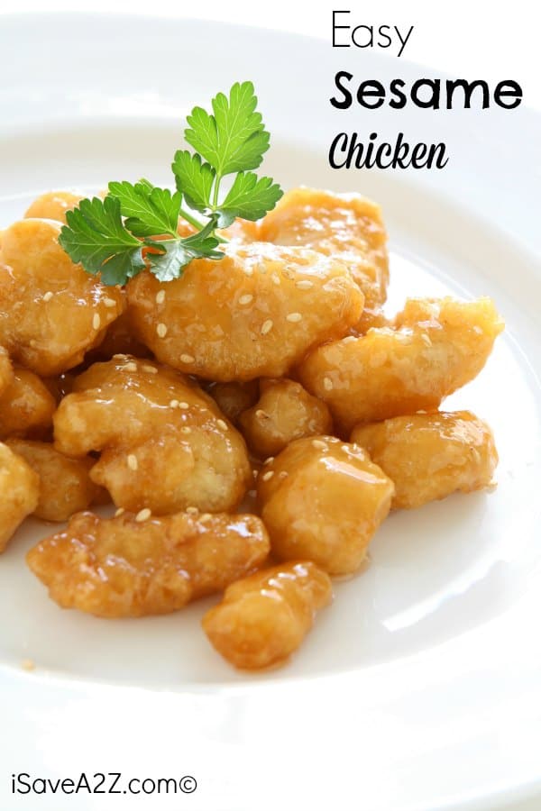 Easy Sesame Chicken recipe