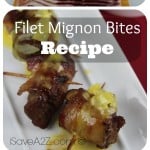 Filet Mignon Bites with Bearnaise Sauce