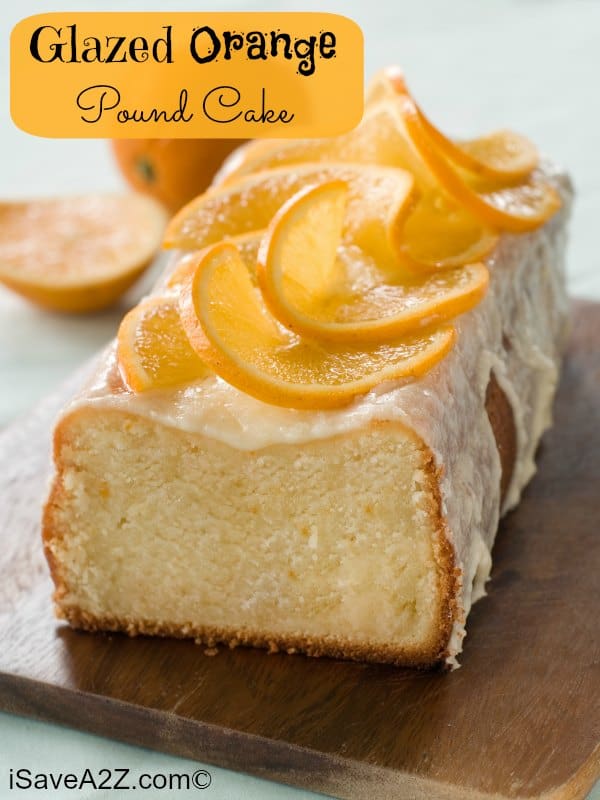 Glazed Orange Pound Cake