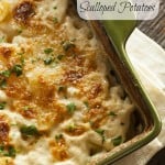 Homemade Cheesy Scalloped Potatoes