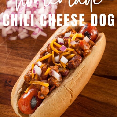 Easy Homemade Chili Cheese Dogs