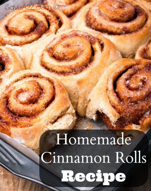 Homemade Cinnamon Rolls Recipe