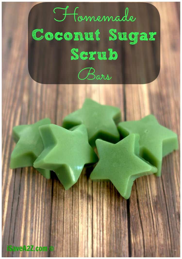 Easy Homemade Coconut Sugar Scrub Bars