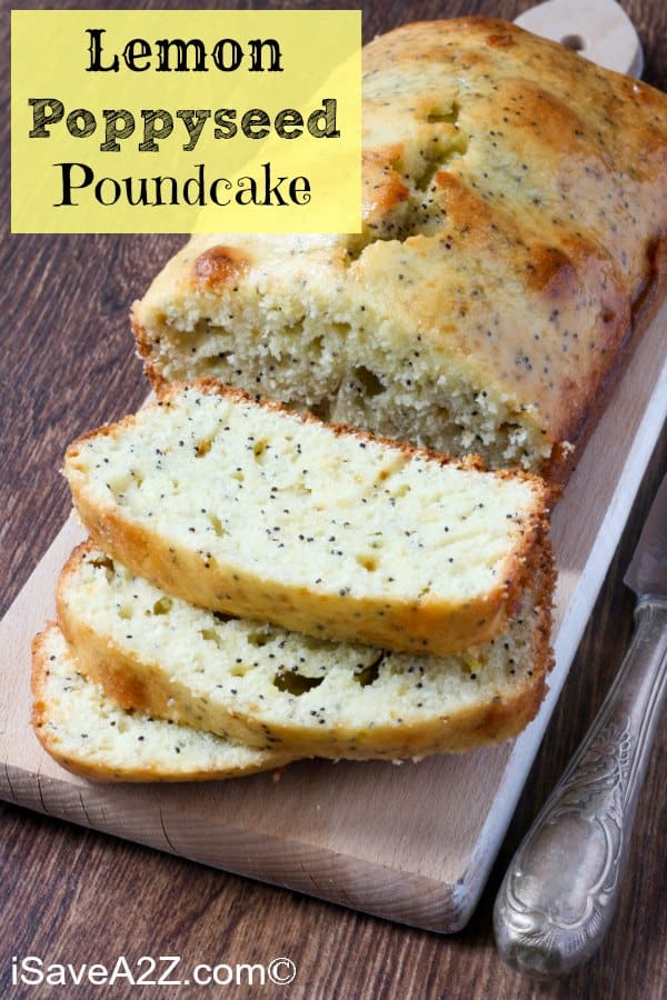 Lemon Poppy Seed Pound Cake