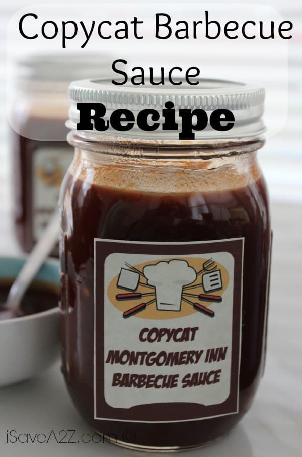 Montgomery Inn Barbecue Sauce Copycat