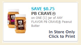 PB Crave Printable coupon