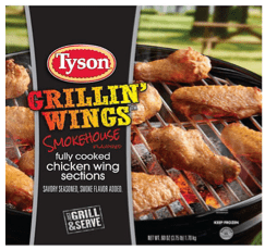 AD: Tyson “10 Minute” Grillin’ Wings Dinner Idea! #whatsgrillin