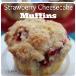 Strawberry Cheesecake Muffins