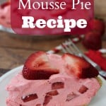 Strawberry Mousse Pie