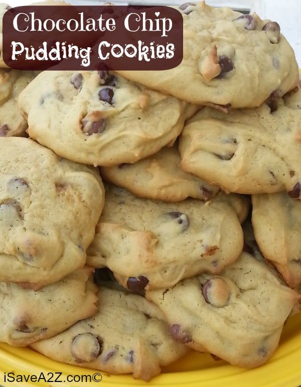 Chocolate Chip Pudding Cookies