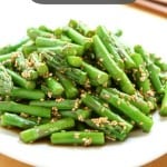 Sesame Garlic Asparagus