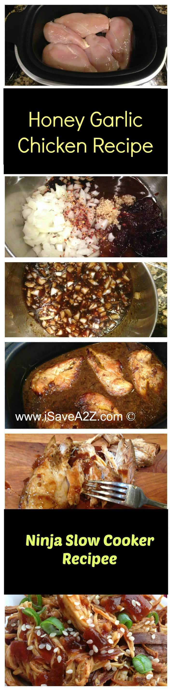 Honey Garlic Chicken Ninja Slow Cooker Recipe