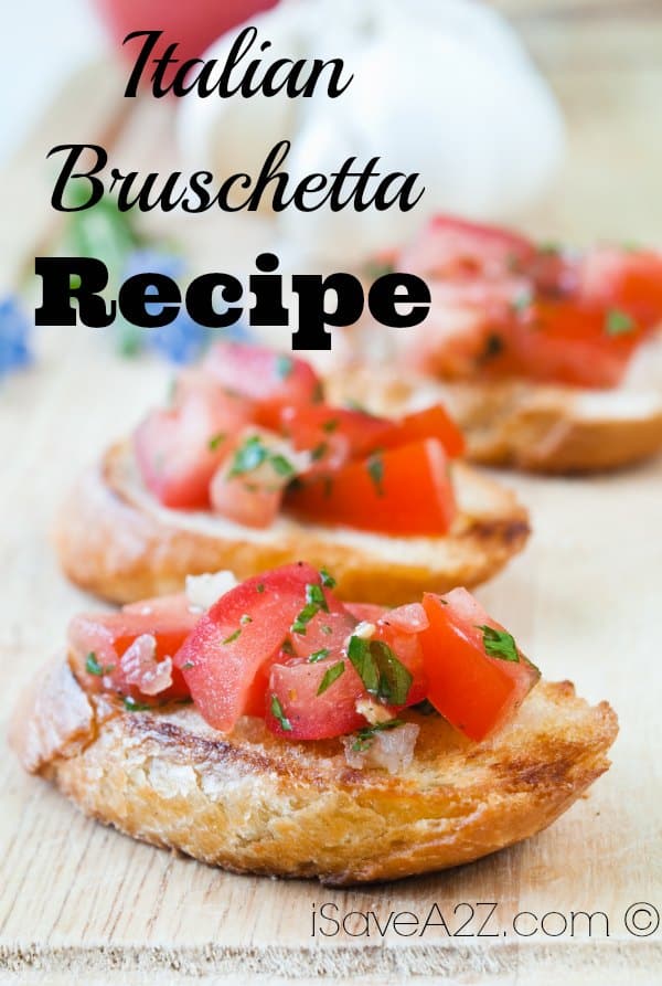 Italian Bruschetta Recipe