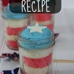 Patriotic Cakes In A Jar Recipe