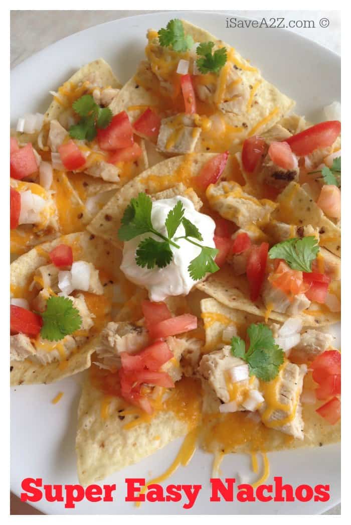 Super Easy Nachos Recipe #TysonMovieTicket