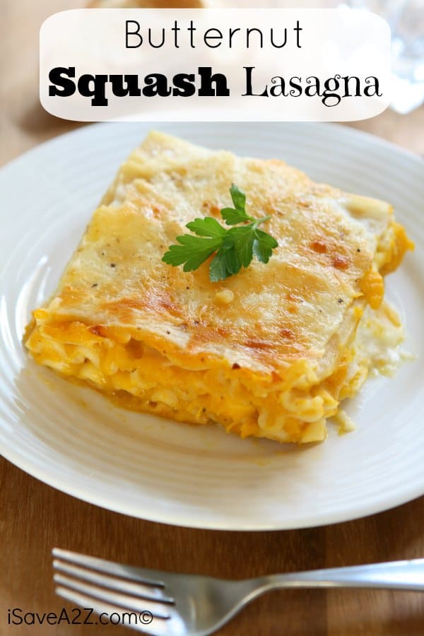 butternut squash lasagna