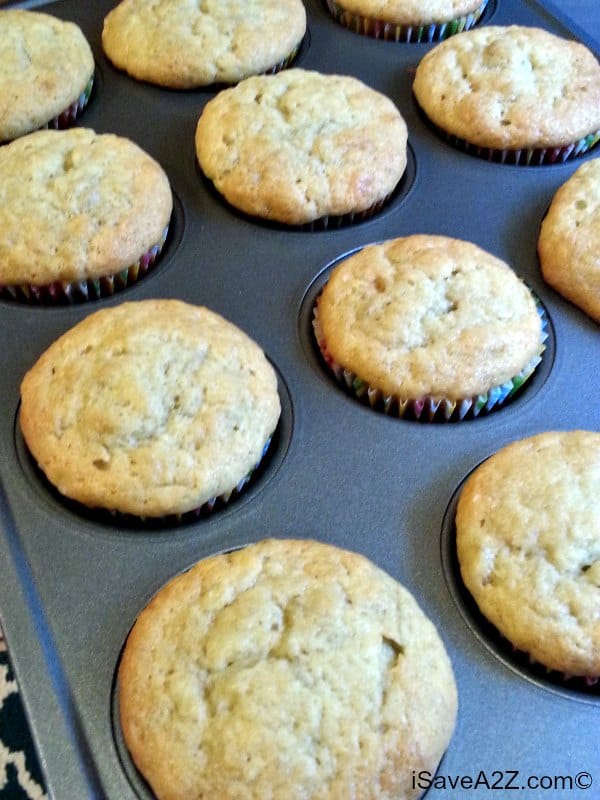 banana cupcakes