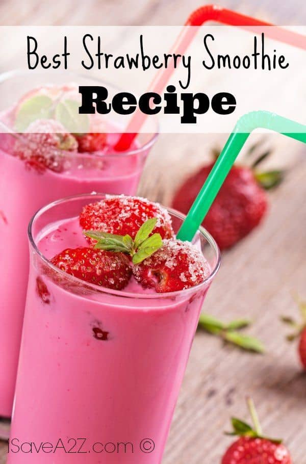 Best Strawberry Smoothie