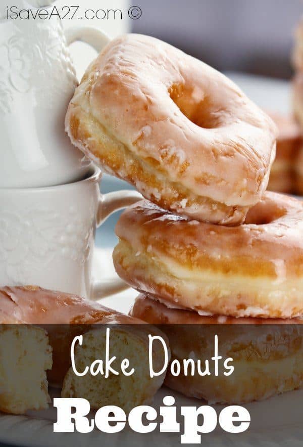 Cake Donuts Recipe