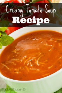 Creamy Tomato Soup - iSaveA2Z.com