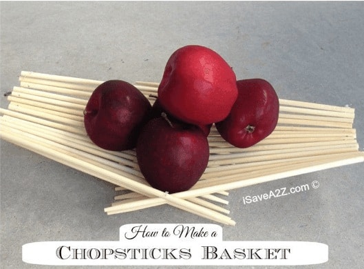 How to Make a Chopsticks Basket