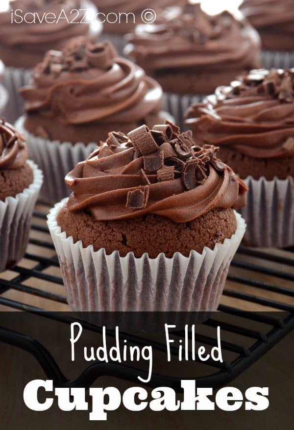 Pudding Filled Cupcakes