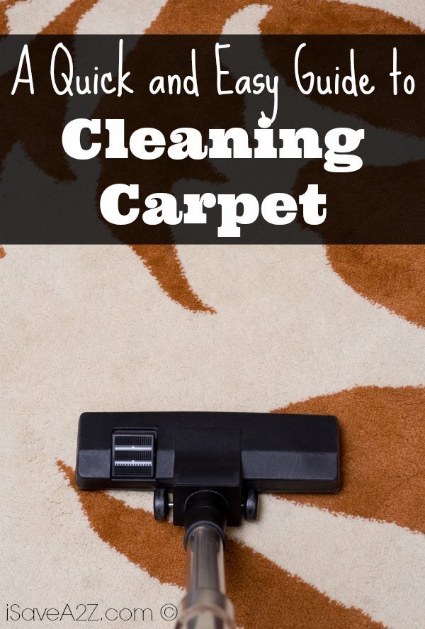 A Quick and Easy Guide to Cleaning Carpet