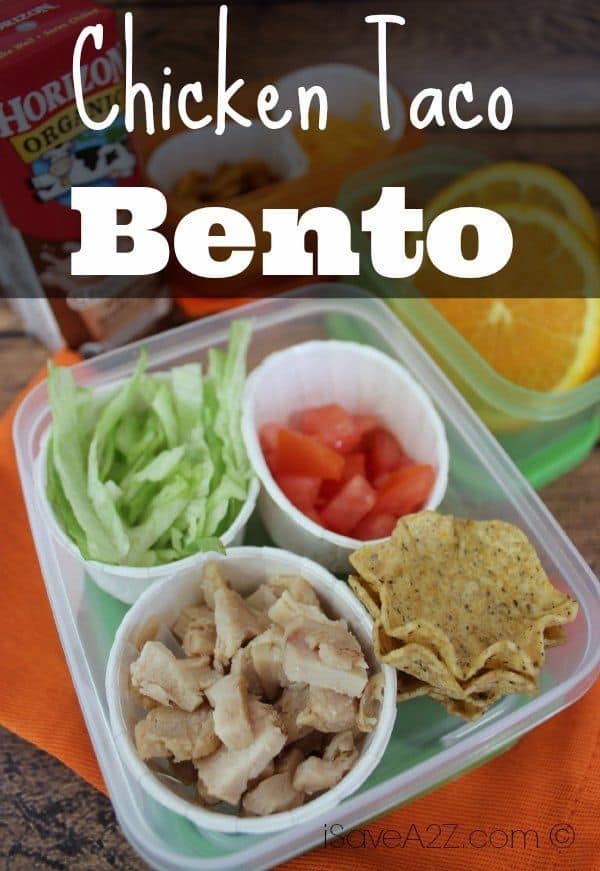 Taco Salad Bento Lunch for Kids