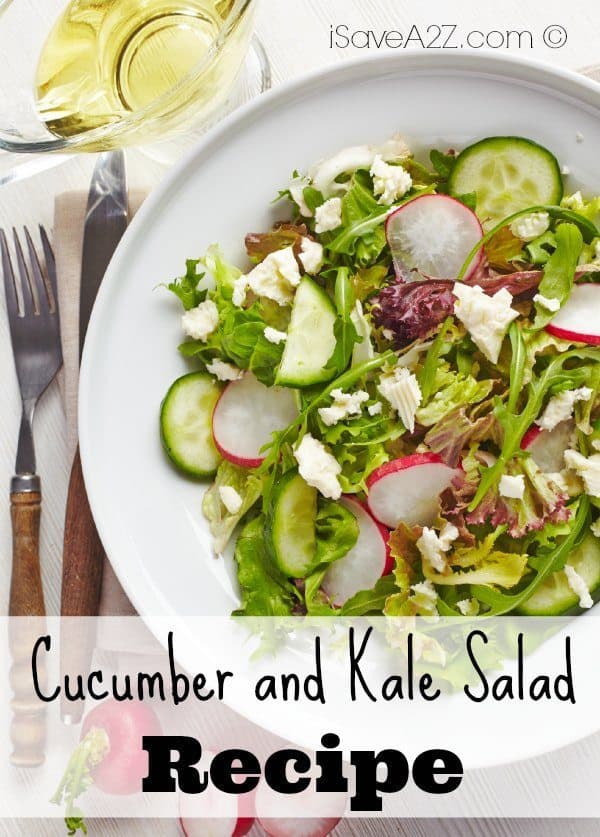 Cucumber and Kale Salad