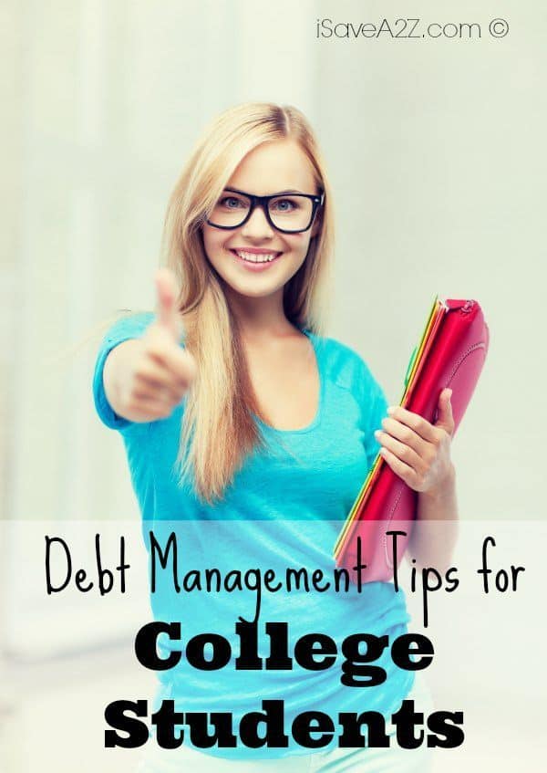Debt Management Tips for College Students