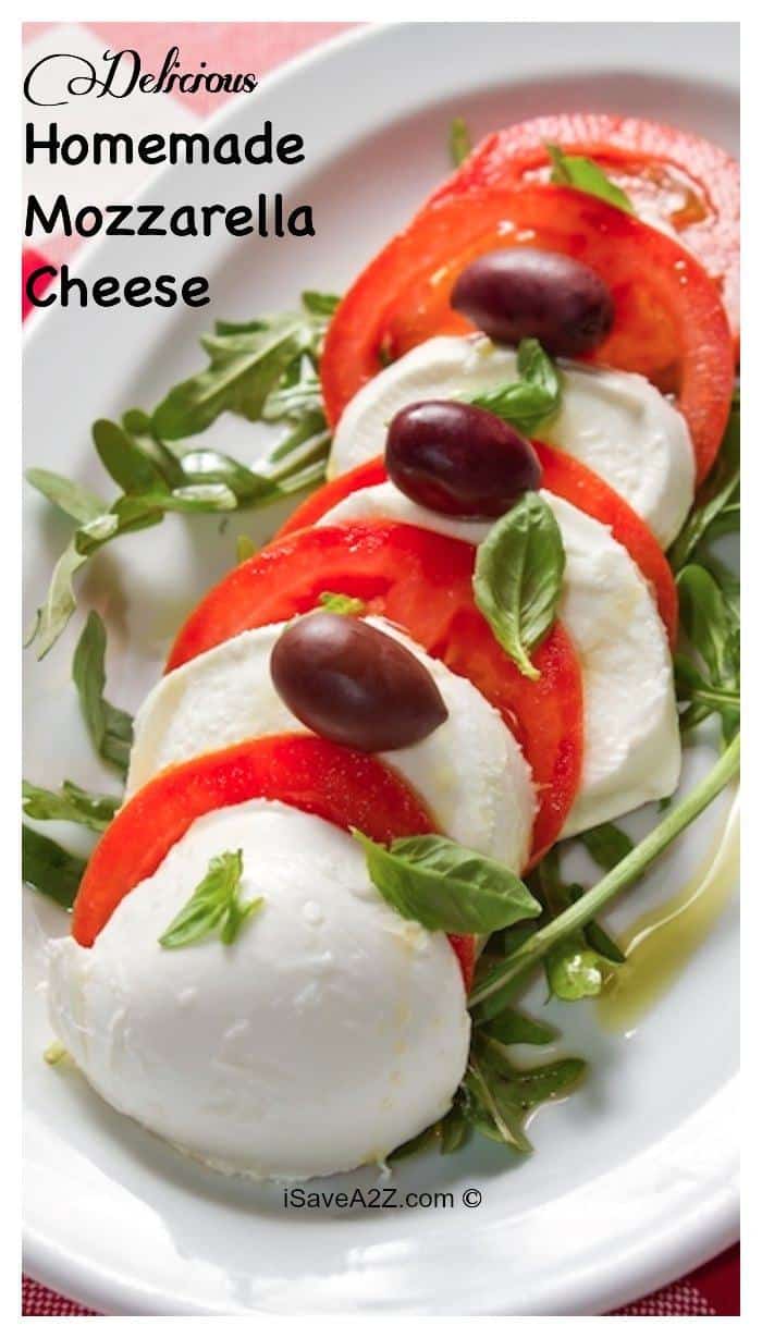 Delicious Homemade Mozzarella Cheese Recipe