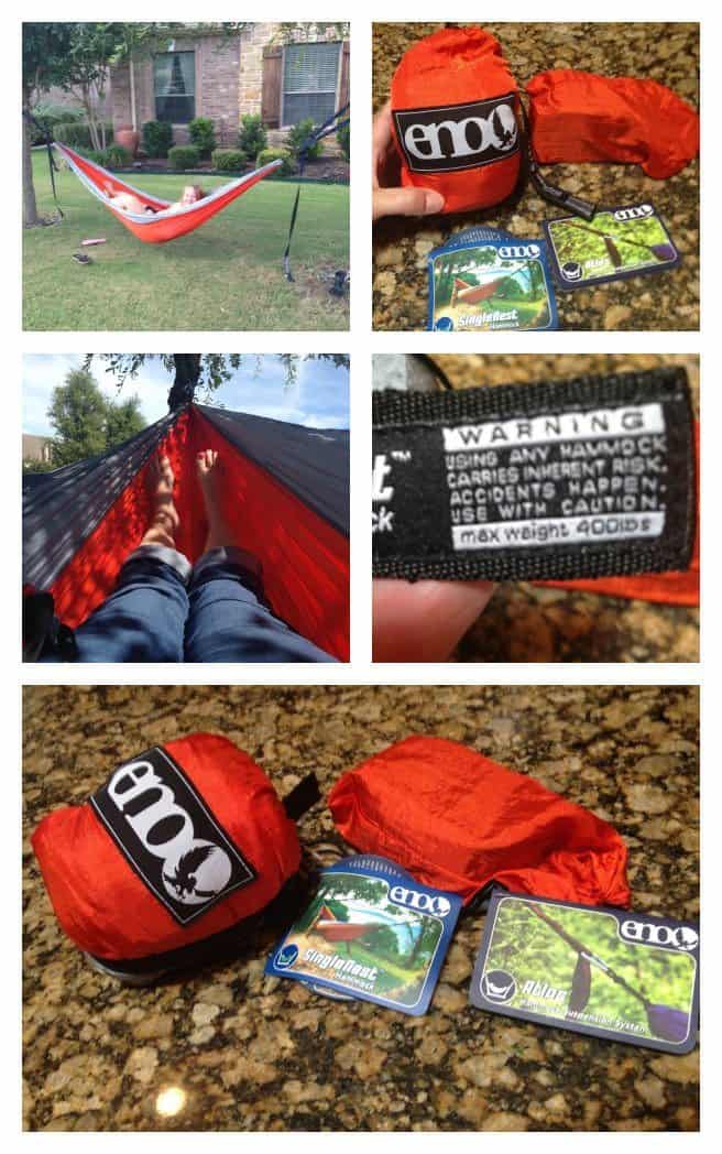 Lightweight Single Nest Eno Hammock and Straps