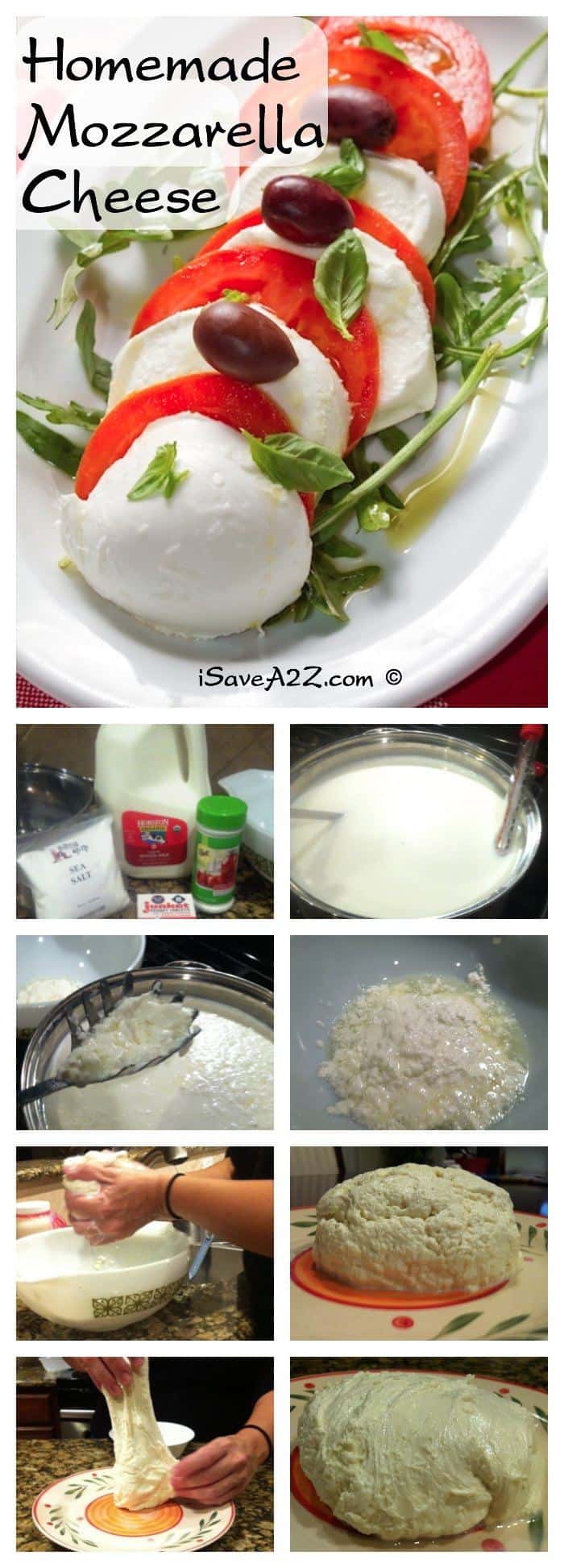 Delicious Homemade Mozzarella Cheese Recipe