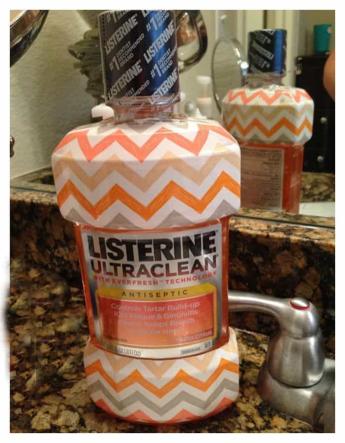 New Chevron Listerine Bottle Design!!