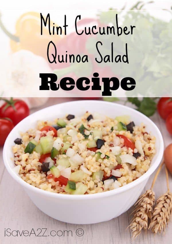 Mint Cucumber Quinoa Salad