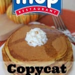 Copycat IHOP Pumpkin Pancakes