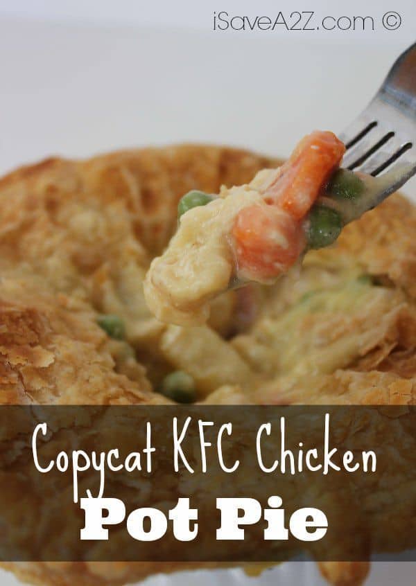 Copycat KFC Chicken Pot Pie