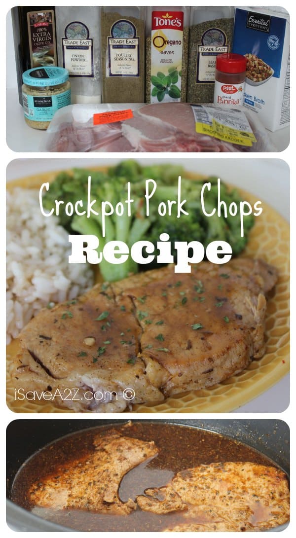 Crockpot Pork Chops